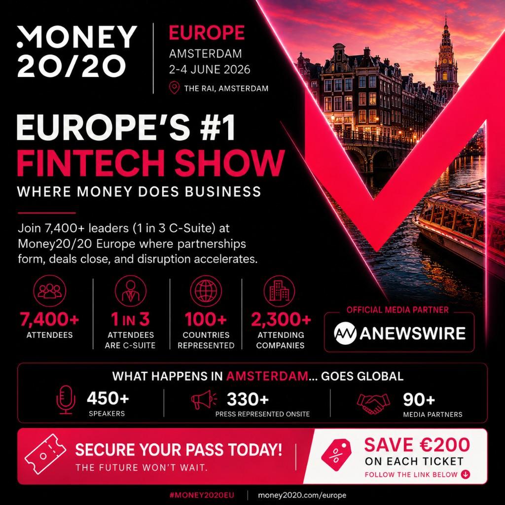 Money20/20 Europe — ANewswire official media partner
