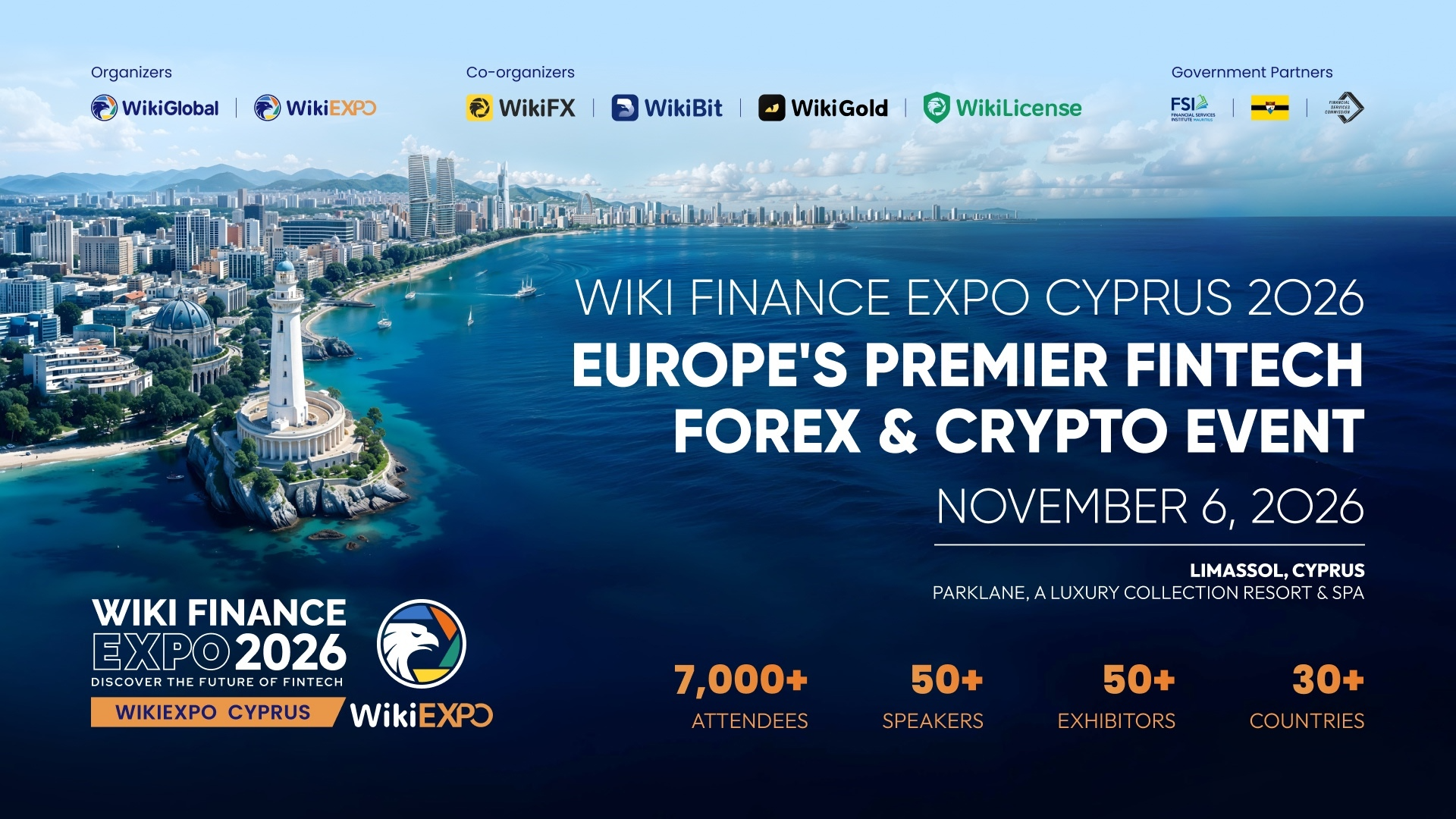 Wiki Finance Expo Cyprus 2026 — ANewswire official media partner